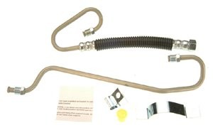 Gates Power Steering Cylinder Line Hose Assembly P/N:364130 Fits: Ford E-100 Econoline 75-71, Ford E-150 Econoline 1975, Ford E-200 Econoline 74-71, Ford E-250 Econoline 1975, Ford E-300 Econoline 74-71, Ford E-350 Econoline 1975 - Image 1