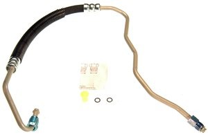 Gates Power Steering Pressure Line Hose Assembly P/N:364590 Fits: Buick Century 1987, Chevrolet Celebrity 1987, Oldsmobile Cutlass 1987, Oldsmobile Cutlass Ciera 1987, Oldsmobile Cutlass Cruiser 1987, Pontiac 6000 1987 - Image 1