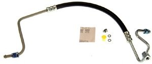 Gates Power Steering Pressure Line Hose Assembly P/N:365090 Fits: Chrysler Daytona 1993, Chrysler Lebaron 95-93, Dodge Daytona 1993, Dodge Dynasty 1993, Dodge Shadow 94-93, Dodge Spirit 95-93, Plymouth Acclaim 95-93, Plymouth Sundance 94-93 - Image 1
