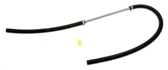 Gates Power Steering Return Line Hose Assembly P/N:365574 Fits: Chrysler Breeze 1996, Chrysler Cirrus 00-96, Chrysler Sebring 98-97, Chrysler Stratus 97-96, Dodge Stratus 00-96, Plymouth Breeze 00-96 - Image 1
