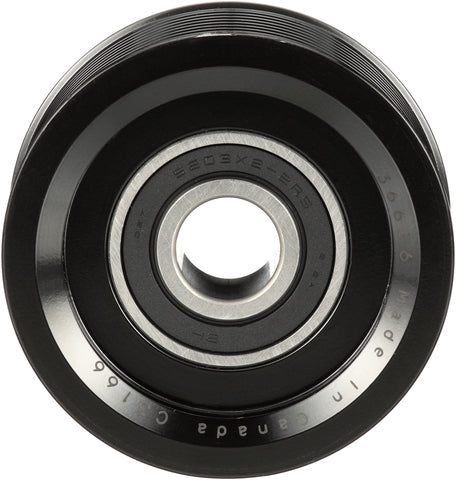 Gates Accessory Drive Belt Idler Pulley P/N:36616 Fits: Mack Anthem, Mack Ctp, Mack Cxu, Mack Granite, Mack Gu7, Mack Gu8, Mack Leu, Mack Lr - Image 1