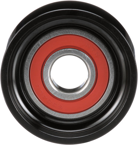 Gates Accessory Drive Belt Idler Pulley P/N:36617 Fits: International 4300, International 5500i, International 5600i, International 5900i, International 7600, International 8600 Transtar, International Hv, International Hv507, International Hv513 - Image 3