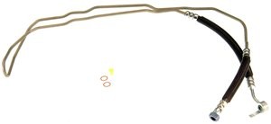 Gates Power Steering Pressure Line Hose Assembly P/N:369420 Fits: Toyota Corolla 87-85 - Image 1