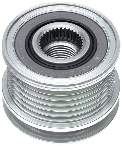Gates Alternator Decoupler Pulley P/N:37057P Fits: Dodge Sprinter 2500 06-04, Dodge Sprinter 3500 06-04, Mercedes-benz Sprinter 05-04 - Image 2