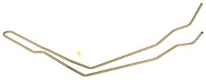 Gates Power Steering Return Line Hose Assembly P/N:370750 Fits: Buick Skyhawk, Buick Skylark, Buick Somerset, Chevrolet Beretta, Chevrolet Cavalier, Chevrolet Corsica, Oldsmobile Achieva, Oldsmobile Calais, Oldsmobile Cutlass Calais - Image 1