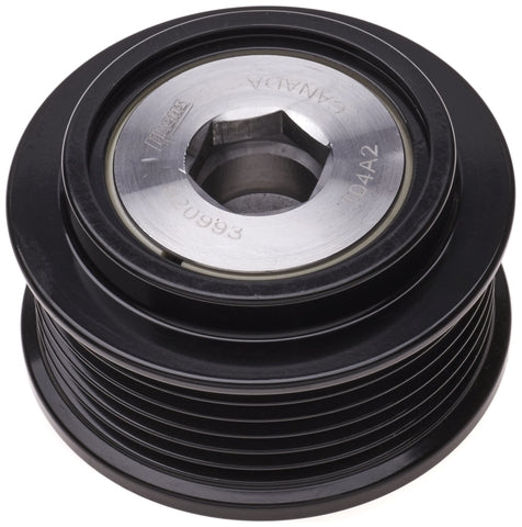Gates Alternator Decoupler Pulley P/N:37201P Fits: Acura Mdx, Acura Rdx, Acura Rlx, Acura Tlx, Honda Accord, Honda Crosstour, Honda Odyssey, Honda Passport, Honda Pilot, Honda Ridgeline - Image 1