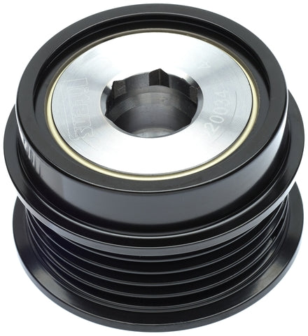 Gates Alternator Decoupler Pulley P/N:37207P Fits: Buick Regal 17-14, Cadillac Ats 17-13, Cadillac Cts 15-14, Chevrolet Camaro 18-16, Chevrolet Colorado 19-15, Chevrolet Impala 18-14, Chevrolet Malibu 18-13, GMC Canyon 18-15 - Image 1