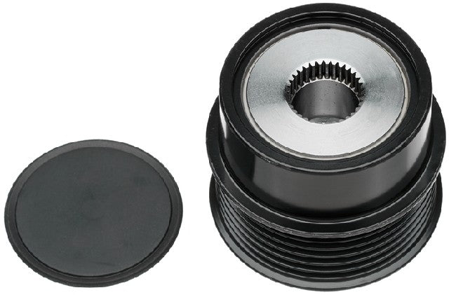 Gates Alternator Decoupler Pulley P/N:37273P Fits: Hyundai Elantra 19-17, Hyundai Elantra Gt 19-18, Hyundai Kona 21-19, Hyundai Sonata 19-15, Hyundai Tucson 18-16, Hyundai Veloster 20-19, Kia Forte 23-19, Kia Forte5 23-20, Kia Optima 20-16, Kia Soul 18-17 - Image 1
