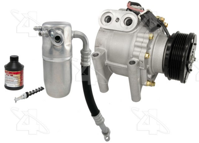 Four Seasons A/C Compressor Kit P/N:3734NK Fits: Chevrolet Trailblazer 09-04, Chevrolet Trailblazer Ext 06-04, GMC Envoy 09-04, GMC Envoy Xl 06-04, GMC Envoy Xuv 2005, Saab 9-7x 09-05 - Image 1