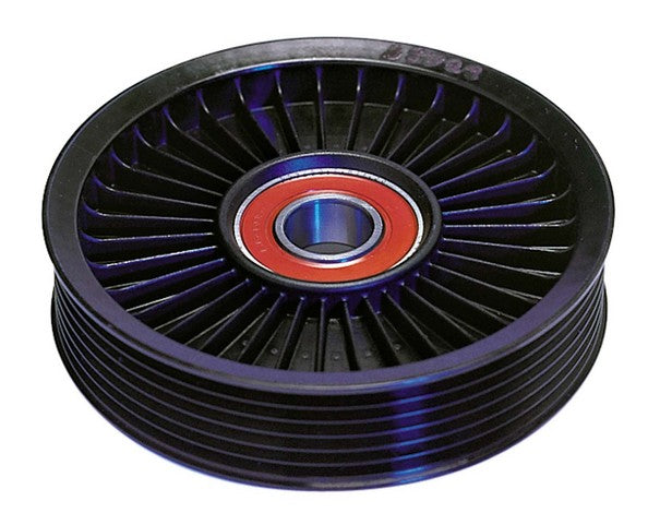 Gates Accessory Drive Belt Idler Pulley P/N:38024 Fits: Chevrolet Aveo, Chevrolet Aveo5, Chevrolet Blazer, Chevrolet C1500, Chevrolet C1500 Suburban, Chevrolet C2500, Chevrolet C2500 Suburban, Chevrolet C35, Chevrolet C3500, Chevrolet C3500hd - Image 1