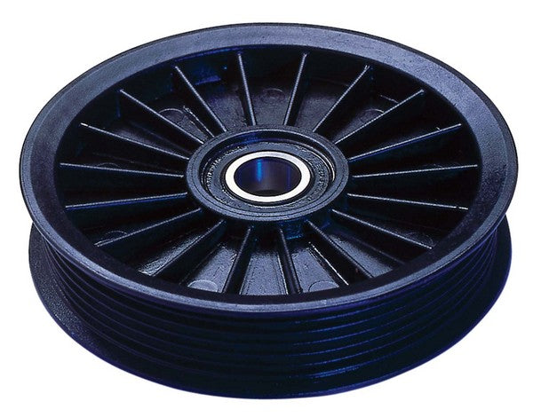 Gates Accessory Drive Belt Idler Pulley P/N:38029 Fits: Chevrolet Camaro, Ford Bronco, Ford Club Wagon, Ford E-150 Econoline, Ford E-150 Econoline Club Wagon, Ford E-250 Econoline, Ford E-250 Econoline Club Wagon, Ford E-350 Econoline - Image 1