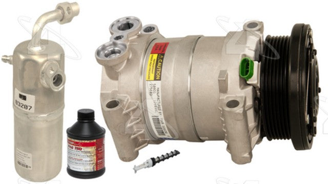 Four Seasons A/C Compressor Kit P/N:3806NK Fits: Chevrolet C1500 02-99, Chevrolet Silverado 1500 02-99, Chevrolet Silverado 2500 Hd 2001, Chevrolet Silverado 3500 2001, GMC Sierra 1500 02-99, GMC Sierra 2500 Hd 2001, GMC Sierra 3500 2001 - Image 1