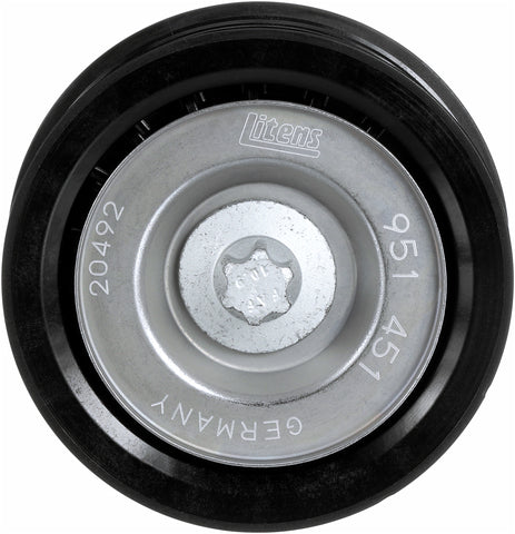 Gates Accessory Drive Belt Idler Pulley P/N:38099 Fits: Mercedes-benz C300, Mercedes-benz C350, Mercedes-benz Cl550, Mercedes-benz Clk350, Mercedes-benz Clk550, Mercedes-benz Cls550, Mercedes-benz E300, Mercedes-benz E350, Mercedes-benz E550 - Image 1