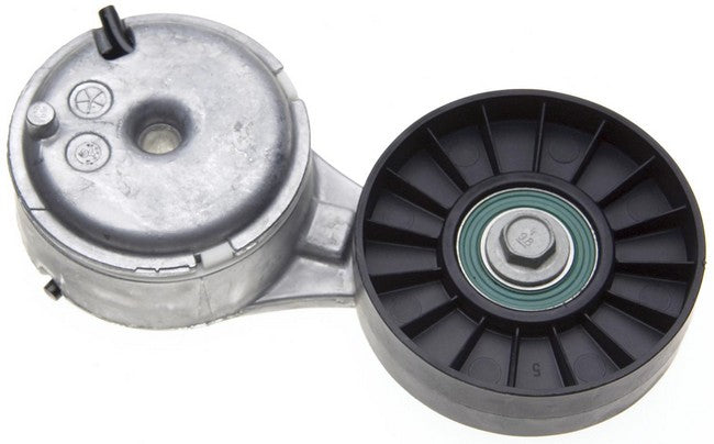 Gates Accessory Drive Belt Tensioner Assembly P/N:38105 Fits: Buick Century, Buick Regal, Buick Skylark, Cadillac Cimarron, Chevrolet Beretta, Chevrolet Cavalier, Chevrolet Celebrity, Chevrolet Corsica, Chevrolet Lumina - Image 1