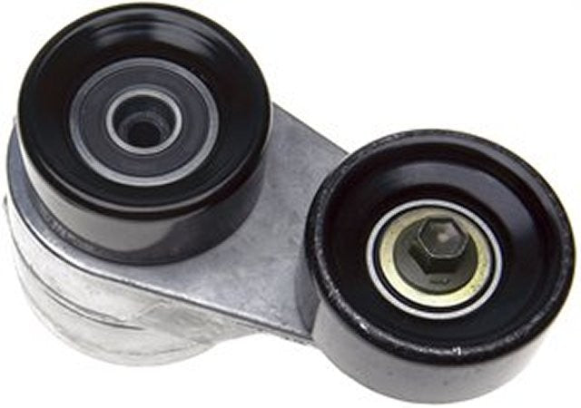 Gates Accessory Drive Belt Tensioner Assembly P/N:38332 Fits: Acura Mdx 13-03, Acura Rl 12-05, Acura Tl 08-04, Acura Zdx 13-10, Honda Accord 12-03, Honda Accord Crosstour 2010, Honda Odyssey 10-05, Honda Pilot 08-05, Honda Ridgeline 11-06 - Image 1