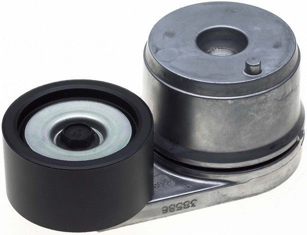 Gates Accessory Drive Belt Tensioner Assembly P/N:38586 Fits: Chevrolet C6500 Kodiak, Chevrolet C7500 Kodiak, Chevrolet C8500, Freightliner Condor, GMC C6500 Topkick, GMC C7500 Topkick, GMC C8500 Topkick, Kenworth T300, Peterbilt 320 - Image 1