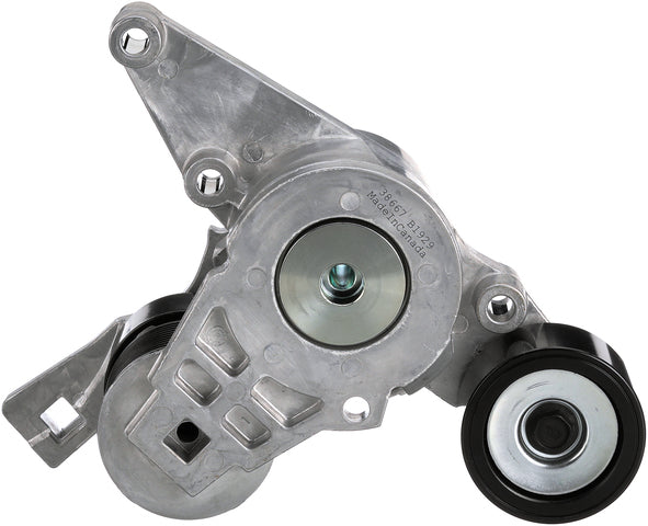 Gates Accessory Drive Belt Tensioner Assembly P/N:38667 Fits: Freightliner 114sd, Freightliner 122sd, Freightliner Cascadia, Freightliner Century Class, Freightliner Columbia, Freightliner Coronado, Freightliner M2 112, Freightliner Sport Chassis - Image 2