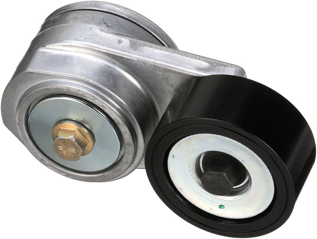 Gates Accessory Drive Belt Tensioner Assembly P/N:38670 Fits: Kenworth T660, Kenworth T680, Kenworth T700, Kenworth T800, Kenworth W900, Peterbilt 365, Peterbilt 367, Peterbilt 384, Peterbilt 386 - Image 1