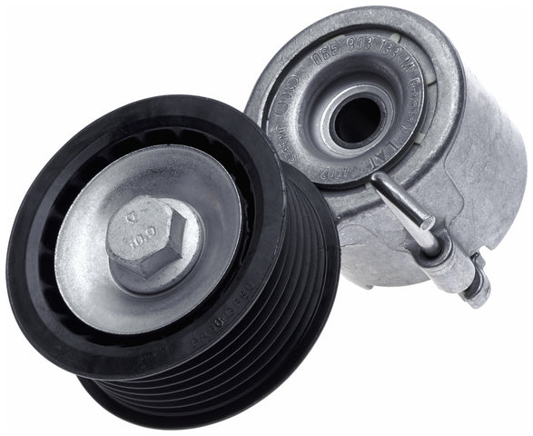 Gates Accessory Drive Belt Tensioner Assembly P/N:39332 Fits: Audi A6, Audi A6 Quattro, Audi A7, Audi A7 Quattro, Audi A8 Quattro, Audi Q5, Audi Q7, Audi S4, Audi S5, Audi Sq5, Porsche Cayenne, Porsche Panamera, Volkswagen Touareg - Image 1