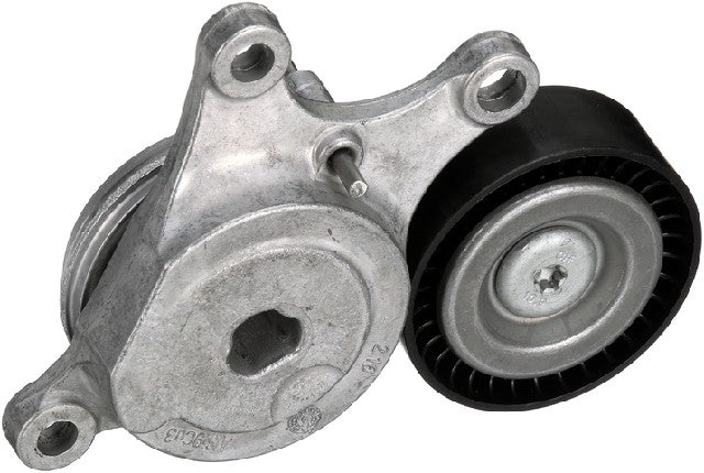 Gates Accessory Drive Belt Tensioner Assembly P/N:39372 Fits: Mercedes-benz A180, Mercedes-benz A220, Mercedes-benz A35 Amg, Mercedes-benz Cla250, Mercedes-benz Cla35 Amg, Mercedes-benz Cla45 Amg, Mercedes-benz Gla250, Mercedes-benz Gla35 Amg - Image 1