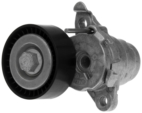 Gates Accessory Drive Belt Tensioner Assembly P/N:39380 Fits: Audi A3 Sportback E-tron 18-16, Volkswagen Golf 21-19, Volkswagen Golf Sportwagen 2019, Volkswagen Jetta 24-16, Volkswagen Taos 24-22 - Image 1