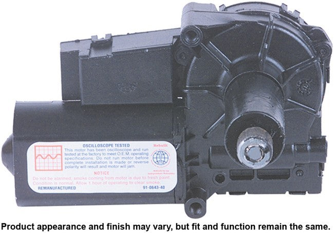 CARDONE Reman Windshield Wiper Motor P/N:40-2019 Fits: Ford Explorer 92-91 - Image 2