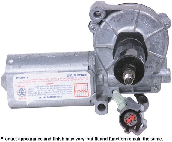 CARDONE Reman Windshield Wiper Motor P/N:40-2030 Fits: Ford Expedition 02-97, Ford Explorer 01-98, Ford Explorer Sport 02-01, Lincoln Navigator 02-98, Mercury Mountaineer 01-98 - Image 2