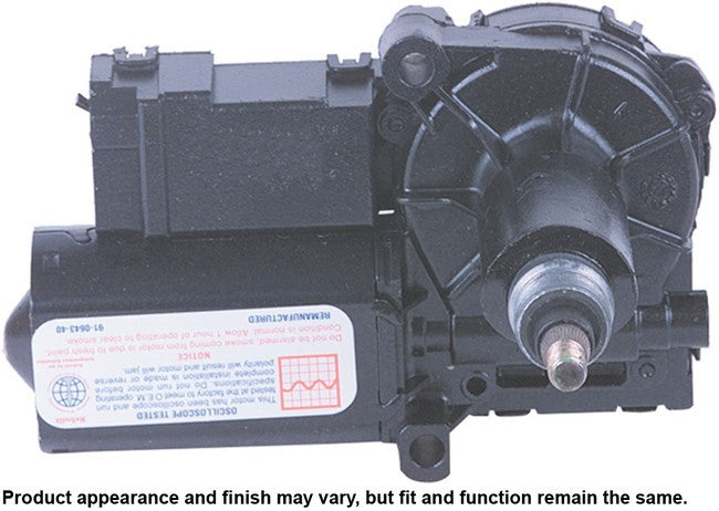 CARDONE Reman Windshield Wiper Motor P/N:40-446 Fits: Jeep Grand Cherokee 98-93, Jeep Grand Wagoneer 1993 - Image 2