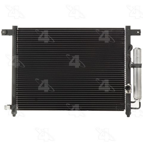 Four Seasons A/C Condenser P/N:40114 Fits: Chevrolet Aveo 08-04, Chevrolet Aveo5 08-07, Pontiac Wave 08-05, Pontiac Wave5 07-05, Suzuki Swift 09-07, Suzuki Swift+ 09-04 - Image 1