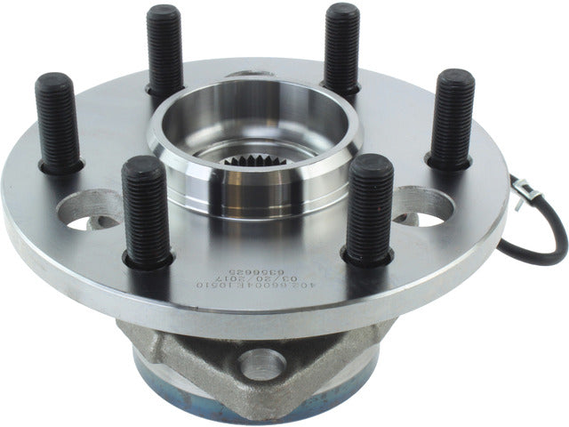 Centric Parts Wheel Bearing and Hub Assembly P/N:402.66004E Fits: Cadillac Escalade, Chevrolet K1500, Chevrolet K1500 Suburban, Chevrolet K2500, Chevrolet Suburban 1500, Chevrolet Tahoe, GMC K1500, GMC K1500 Suburban, GMC K2500, GMC Yukon - Image 1
