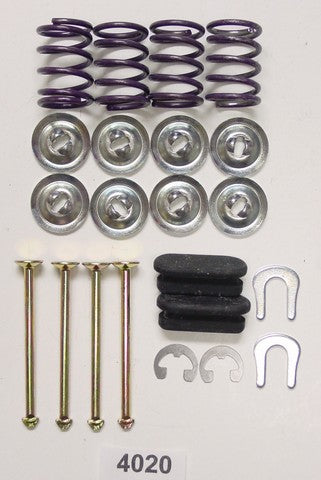 Better Brake Parts Drum Brake Shoe Hold Down Kit P/N:4020K Fits: Dodge D100 Pickup, Dodge D100 Series, Dodge D200 Pickup, Dodge D200 Series, Dodge D300 Pickup, Dodge D300 Series, Dodge M300, Dodge M375, Dodge P200, Dodge P200 Van - Image 1