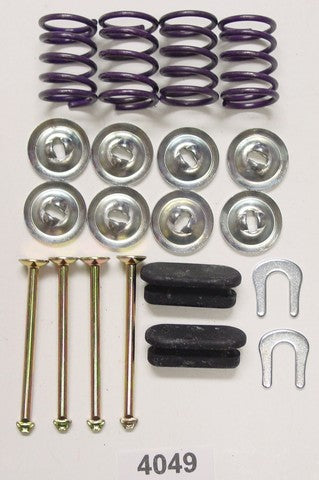 Better Brake Parts Drum Brake Shoe Hold Down Kit P/N:4049K Fits: Chrysler 300, Chrysler Imperial, Chrysler New Yorker, Chrysler Newport, Chrysler TOWN &amp; COUNTRY, Dodge A100, Dodge A100 Pickup, Dodge A100 Truck, Dodge A108 Van, Dodge B200 Van - Image 1