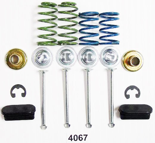 Better Brake Parts Drum Brake Shoe Hold Down Kit P/N:4067K Fits: Buick Apollo, Buick Centurion, Buick Century, Buick Electra, Buick Lesabre, Buick Regal, Buick Riviera, Chevrolet Bel Air, Chevrolet Biscayne, Chevrolet Blazer - Image 1