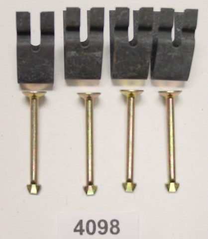 Better Brake Parts Drum Brake Shoe Hold Down Kit P/N:4098K Fits: Audi Fox, Chrysler Lebaron, Dodge 400, Dodge Aries, Dodge Omni, Dodge Rampage, Plymouth Horizon, Plymouth Reliant, Plymouth Tc3, Volkswagen Dasher - Image 1