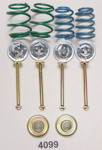 Better Brake Parts Drum Brake Shoe Hold Down Kit P/N:4099K Fits: Buick Century, Buick Electra, Buick Skyhawk, Buick Skylark, Buick Somerset, Cadillac Cimarron, Cadillac Deville, Chevrolet Beretta, Chevrolet Cavalier, Chevrolet Celebrity - Image 1