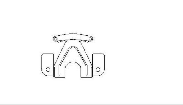 Better Brake Parts Disc Brake Caliper Bolt P/N:4206 Fits: Ford Fairlane 70-68, Ford Falcon 70-68, Ford Mustang 73-68, Ford Ranchero 71-66, Ford Torino 71-68, Mercury Cougar 73-68 - Image 1