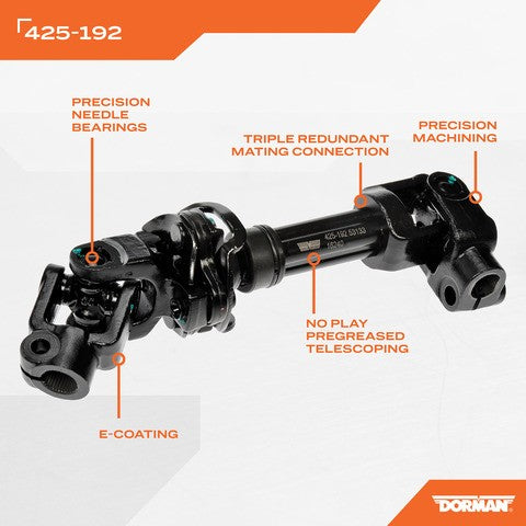 Dorman - OE Solutions Árbol de Dirección P/N:425-192 Fits: Chevrolet Express 2500 14-03, Chevrolet Express 3500 14-03, Chevrolet Express 4500 14-09, GMC Savana 2500 14-03, GMC Savana 3500 14-03, GMC Savana 4500 14-09 - Image 5