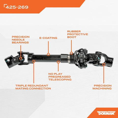 Dorman - OE Solutions Árbol de Dirección P/N:425-269 Fits: Dodge Dakota 04-01 - Image 4