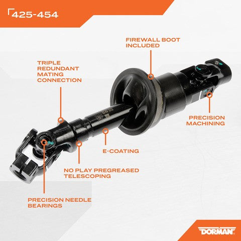 Dorman - OE Solutions Árbol de Dirección P/N:425-454 Fits: Lexus Es300 03-02, Lexus Es330 06-04, Toyota Avalon 12-05, Toyota Camry 06-03, Toyota Solara 08-04 - Image 5