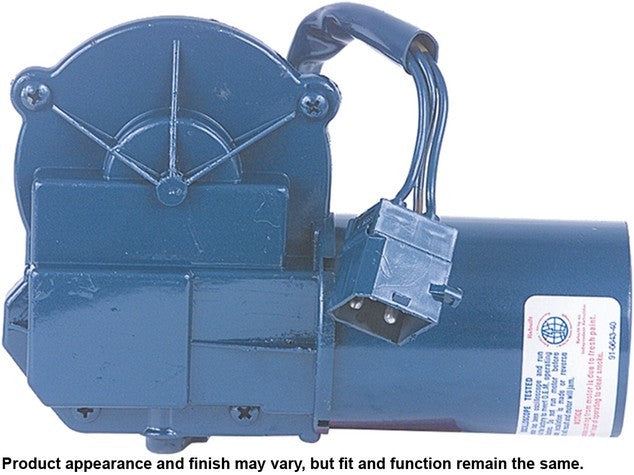 CARDONE Reman Windshield Wiper Motor P/N:43-1910 Fits: Volvo 740 87-85, Volvo 745 1985, Volvo 760 90-85, Volvo 940 93-91, Volvo 960 97-92, Volvo S90 98-97, Volvo V90 98-97 - Image 1