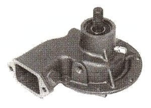 Gates Engine Water Pump P/N:43240HD Fits: Mack Ch 99-89, Mack Cl 99-92, Mack Cx 99-98, Mack Dm 99-90, Mack Dmm 99-92, Mack Fdm 96-93, Mack Le 99-97, Mack Mh 94-90, Mack Mr 99-90, Mack Rb 99-89, Mack Rd 99-90, Mack Rm 93-91, Mack Rw 93-90 - Image 1