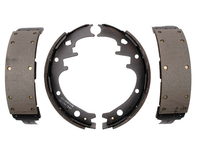 Raybestos Brakes Drum Brake Shoe P/N:445PG Fits: Chrysler Cordoba, Chrysler Fifth Avenue, Chrysler Imperial, Chrysler Lebaron, Chrysler New Yorker, Chrysler Newport, Chrysler TOWN &amp; COUNTRY, Dodge Aspen, Dodge B100, Dodge B100 Van - Image 1