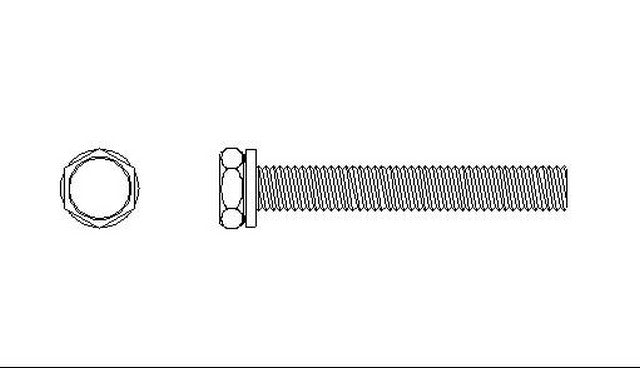 Better Brake Parts Disc Brake Caliper Bolt P/N:4498 Fits: Toyota Starlet 84-81, Toyota Tercel 82-80 - Image 1