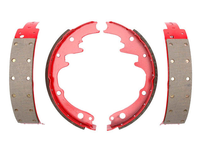 Raybestos Brakes Drum Brake Shoe P/N:449PG Fits: Chevrolet C10, Chevrolet C10 Suburban, Chevrolet G10, Chevrolet K10, Chevrolet K10 Suburban, Chevrolet K5 Blazer, Chevrolet R10, Chevrolet R10 Suburban, GMC C15, GMC C15 Suburban - Image 1