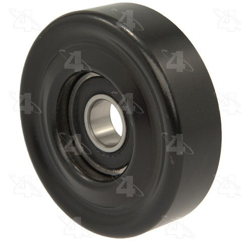 Four Seasons Accessory Drive Belt Idler Pulley,Accessory Drive Belt Tensioner Pulley P/N:45008 Fits: Chevrolet Cavalier, Chevrolet Classic, Chevrolet Cobalt, Chevrolet Equinox, Chevrolet Hhr, Chevrolet Malibu, Chevrolet Vectra, GMC Terrain - Image 1