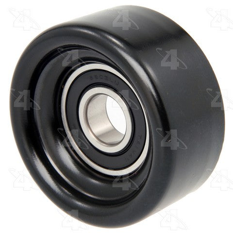 Four Seasons Accessory Drive Belt Idler Pulley,Accessory Drive Belt Tensioner Pulley P/N:45025 Fits: Buick Rainier, Chevrolet Colorado, Chevrolet Trailblazer, Chevrolet Trailblazer Ext, GMC Canyon, GMC Envoy, GMC Envoy Xl, GMC Envoy Xuv, Hummer H3 - Image 1