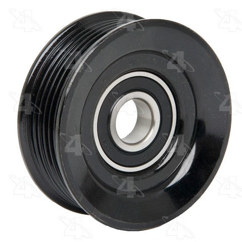 Four Seasons Accessory Drive Belt Idler Pulley,Accessory Drive Belt Tensioner Pulley P/N:45056 Fits: Buick Terraza, Chevrolet Equinox, Chevrolet Malibu, Chevrolet Monte Carlo, Chevrolet Uplander, Chrysler Concorde, Chrysler Intrepid, Dodge Intrepid - Image 1