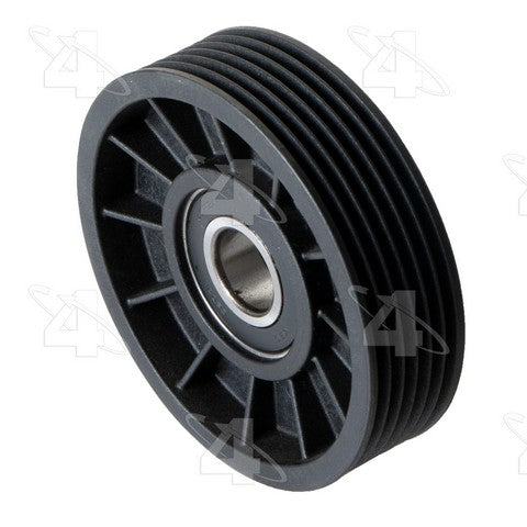Four Seasons Accessory Drive Belt Idler Pulley,Accessory Drive Belt Tensioner Pulley P/N:45066 Fits: Chevrolet C2500, Chevrolet C2500 Suburban, Chevrolet C3500, Chevrolet C3500hd, Chevrolet G30, Chevrolet K2500, Chevrolet K2500 Suburban, Chevrolet K3500 - Image 1