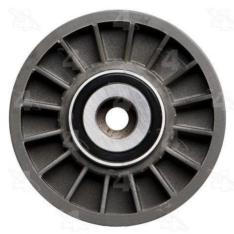 Four Seasons Accessory Drive Belt Idler Pulley,Accessory Drive Belt Tensioner Pulley P/N:45989 Fits: Mercedes-benz 190d 89-86, Mercedes-benz 190e 88-86, Mercedes-benz E300 99-95, Mercedes-benz Sl500 97-94 - Image 3