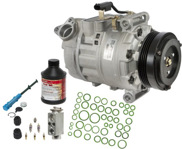 Four Seasons A/C Compressor Kit P/N:4617NK Fits: BMW 525i 07-04, BMW 528i 10-08, BMW 528i Xdrive 10-09, BMW 528xi 2008, BMW 530i 07-04, BMW 545i 05-04, BMW 550i 10-06, BMW 650ci 2010, BMW 650i 2010 - Image 1